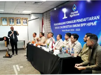 Afifuddin Kalla Kembalikan Formulir Pendaftaran Caketum BPP HIPMI 2026-2029
