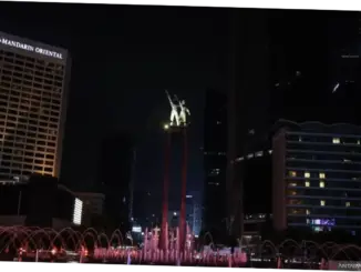 Aksi Pemadaman Lampu di DKI Kurangi Emisi Karbon 77,53 Ton CO2e