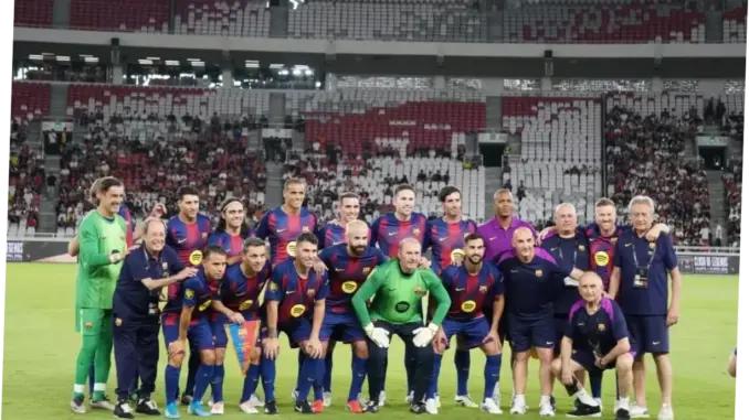 Babak Pertama Clash of Legends Panaskan GBK Jakarta