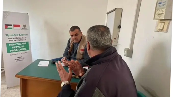 BAZNAS RI dan Al-Salah Medical Complex Beri Layanan Kesehatan Gratis Bagi Warga Palestina