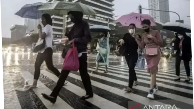 BMKG Prakirakan Mayoritas Kota Besar Alami Hujan pada Kamis