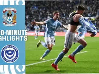 Coventry City vs Portsmouth: Pertarungan Sengit di Liga EFL Championship