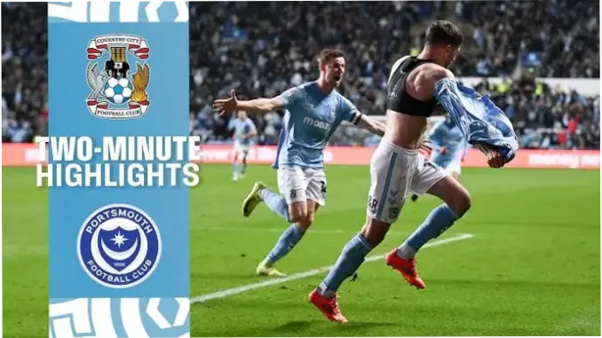 Coventry City vs Portsmouth: Pertarungan Sengit di Liga EFL Championship