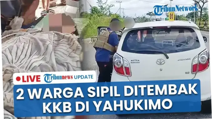 Dua Warga Sipil Ditembak KKB di Yahukimo Papua, Pelaku Masih Diburu Satgas Ops Damai Cartenz