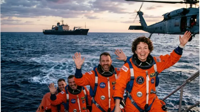 Empat Astronaut NASA Kembali ke Bumi, Misi Bersejarah ke Bulan