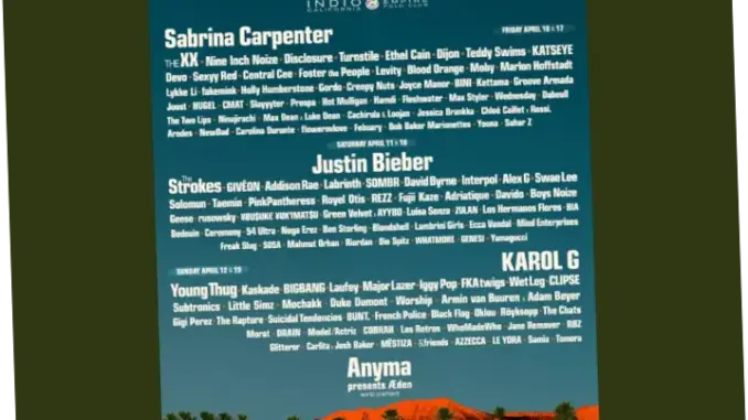 Festival Coachella 2026: Lineup, Jadwal, dan Momen Paling Ikonik
