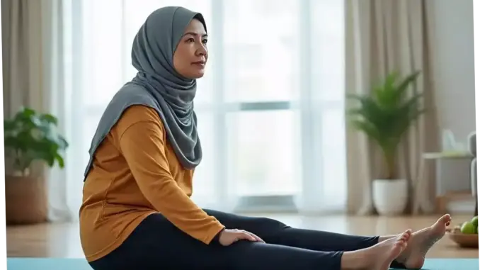 Gaya Hidup Sehat Bantu Redakan Gejala Menopause