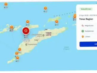 Gempa Magnitudo 6,0 Guncang Timor Tengah Utara NTT