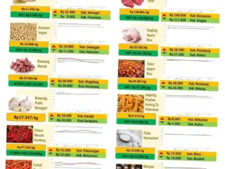 Harga Pangan Strategis di Indonesia: Cabai Rawit dan Telur Ayam Mengalami Perubahan