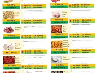 Harga Pangan Strategis di Indonesia: Update Terbaru