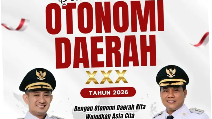 Hari Otonomi Daerah 2026: Pemerintah dan Masyarakat Sama-Sama Mengembangkan Daerah