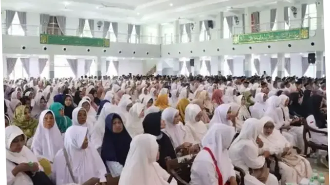 Jelang Keberangkatan, 1.210 Jamaah Calon Haji Asal Kudus Ikuti Manasik Haji