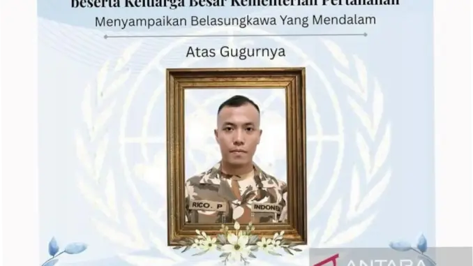 Jenazah Praka Rico Pramudia Dibawa ke Jakarta Sebelum Diantar ke Medan