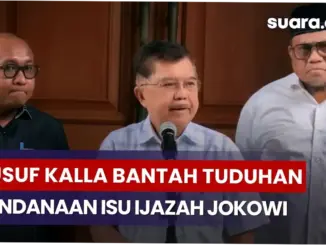 Jusuf Kalla Bantah Tuduhan Pendanaan Kasus Ijazah Jokowi