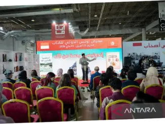 KBRI Luncurkan Buku "Indonesia Rahmat Tuhan" Karya Wartawan Tunisia