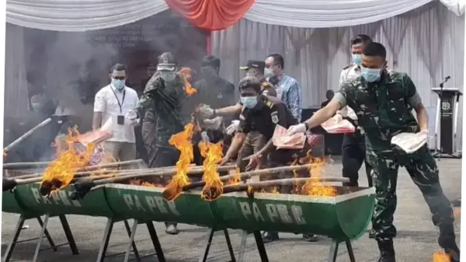 Kejari Indramayu Musnahkan Uang Palsu dan Barang Bukti dari 173 Kasus