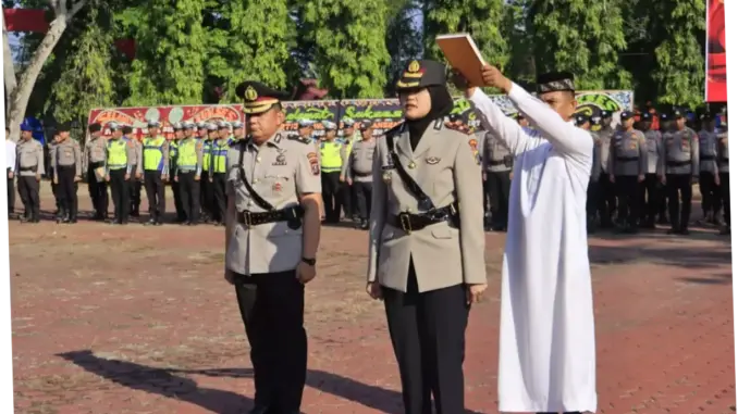 Kompol Vivin Ayuningtyas Resmi Jabat Wakapolres Langkat