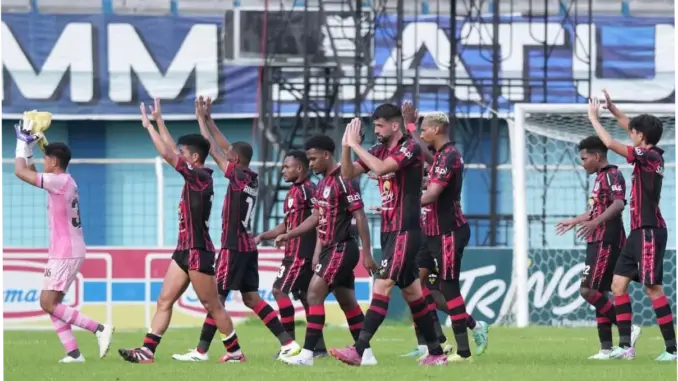 Liga 2: Persipura Pesta 5 Gol, Perebutan Puncak Klasemen Makin Sengit
