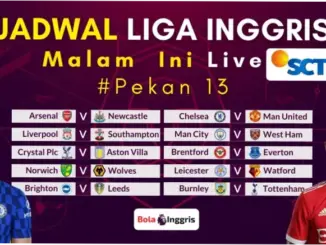 Live SCTV: Jadwal dan Link Streaming Liga Inggris, Liga Champions, dan Acara Lainnya