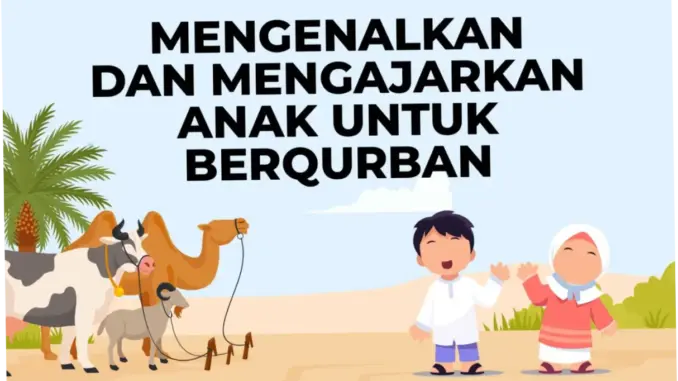 Mengajarkan Makna Berkurban kepada Anak saat Idul Adha