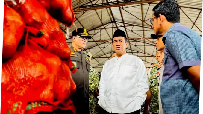 Mentan Minta Kasus Penyelundupan Bawang-Cabai di Kalbar Diungkap