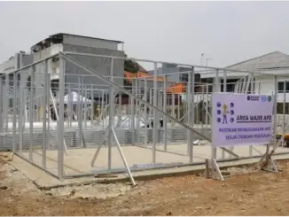 Pembangunan Huntara Senen untuk Meningkatkan Kualitas Hunian Masyarakat