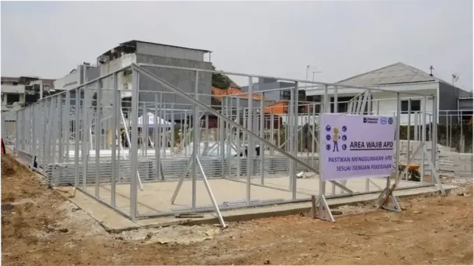 Pembangunan Huntara Senen untuk Meningkatkan Kualitas Hunian Masyarakat