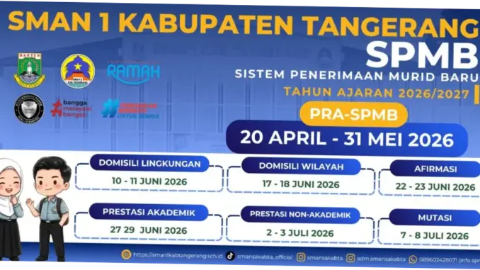 Pendaftaran SPMB Banten 2026: Informasi Terbaru dan Perbedaan Jalur SMA, SMK, dan SKh
