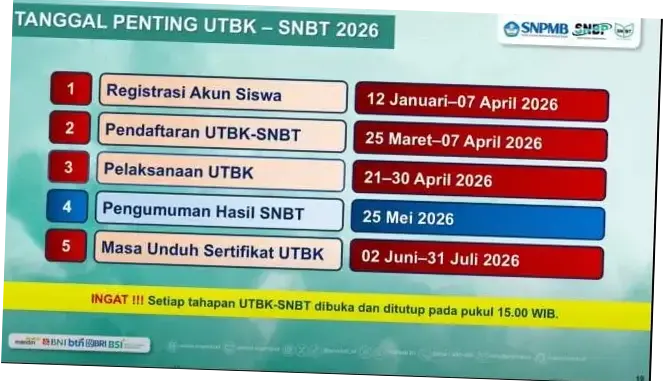 Pendaftaran UTBK-SNBT 2026: Persiapan dan Informasi Terkini