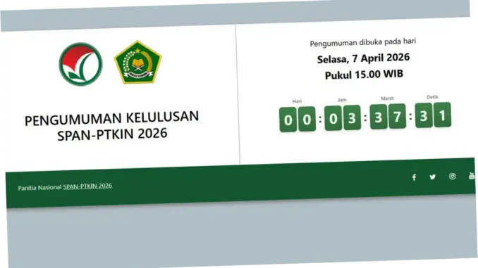 Pengumuman SPAN-PTKIN 2026: Cara Cek Kelulusan dan Informasi Terbaru