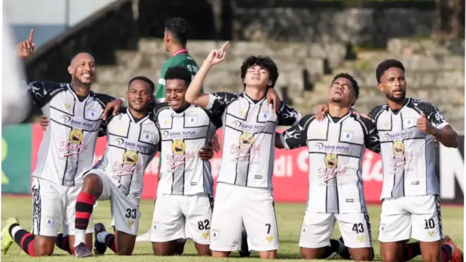 Persipura Pesta Gol 5-0 Atas Persipal, Rebut Puncak Klasemen