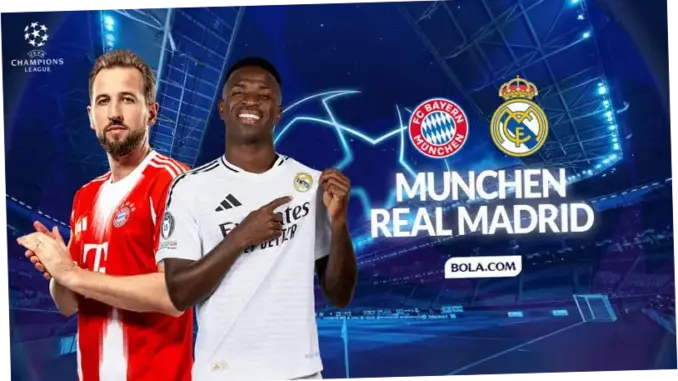 Pertandingan Liga Champions: Bayern Munchen Vs Real Madrid, Siapa yang Akan Memenangkan?