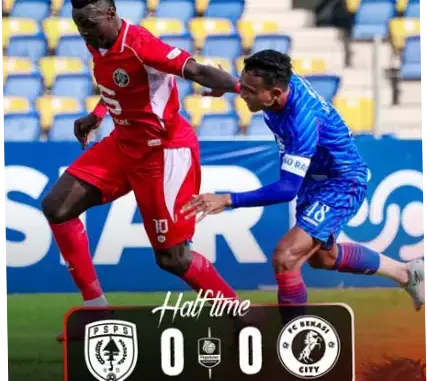 Pertandingan Sengit FC Bekasi City vs Adhyaksa FC: Ezechiel Ndouassel Cetak Hattrick