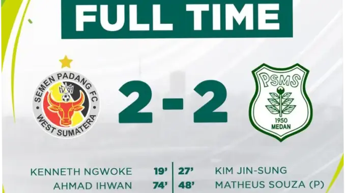Pertandingan Sengit Semen Padang vs Persijap Jepara di BRI Super League 2025/2026