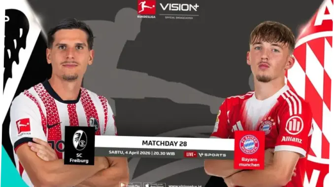 Pertandingan Seru Freiburg vs Bayern: Prediksi, Susunan Pemain, dan Cara Menonton