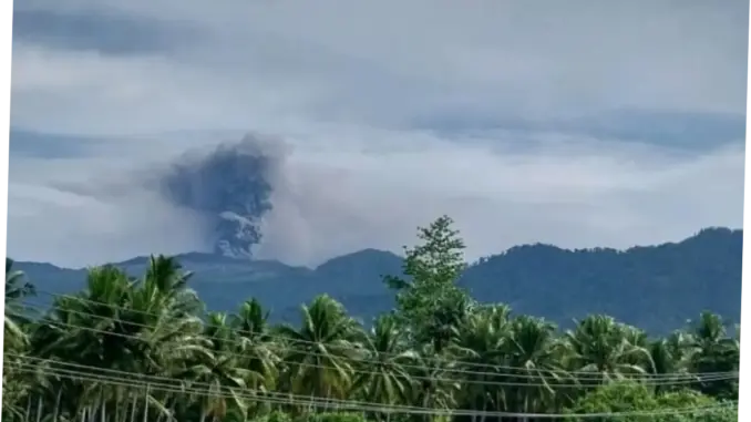 PGA Imbau Warga Tidak Beraktivitas pada Radius 4 km di Gunung Dukono