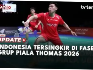 Piala Thomas 2026: Indonesia Tersingkir Setelah Kalah dari Prancis