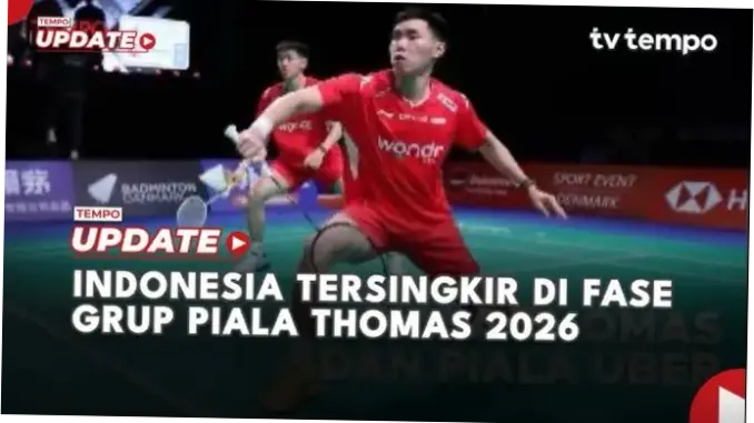 Piala Thomas 2026: Indonesia Tersingkir Setelah Kalah dari Prancis