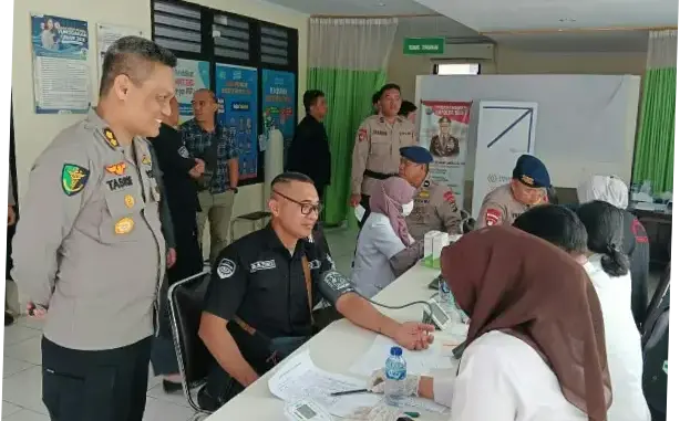 Polda Sulut Gelar Screening Kesehatan Gratis untuk Pastikan Personel Prima Kawal Paskah Nasional 2026