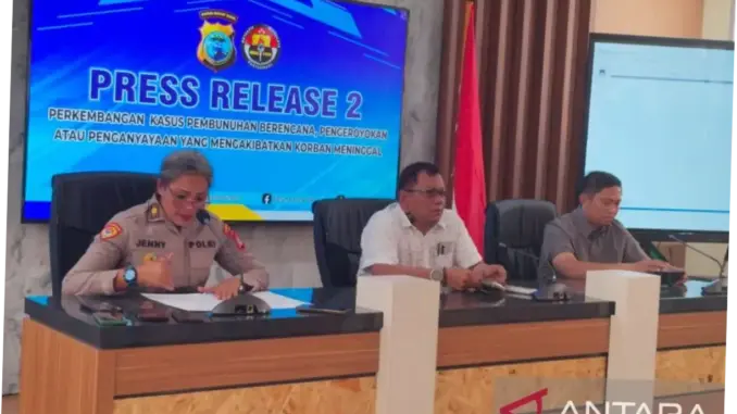 Polda Tahan Empat Tersangka Kasus Pembunuhan di Tambrauw