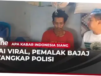 Polisi Tangkap Pelaku Pemalakan Bajaj di Tanah Abang