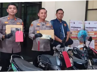 Polres Kudus Tangkap Pelaku Curanmor yang Dianggap Memiliki Ilmu Menghilang