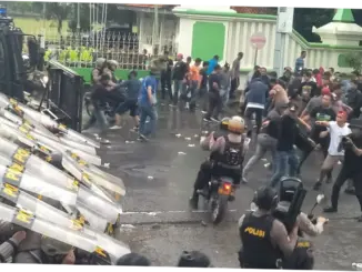 Polres Tegal Gelar Gladi Bersih Sispamkota untuk Jaga Keamanan dan Ketertiban Masyarakat