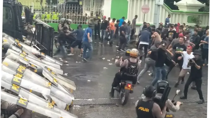 Polres Tegal Gelar Gladi Bersih Sispamkota untuk Jaga Keamanan dan Ketertiban Masyarakat