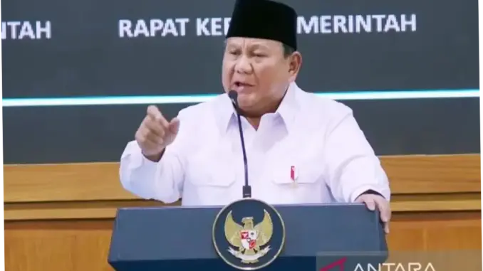 Prabowo Ingatkan Ancaman Krisis Pangan, Energi, dan Air