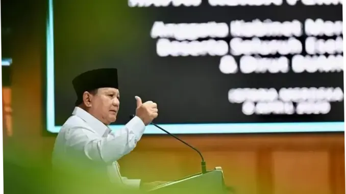 Prabowo Sebut RI Siap Hadapi Krisis Global: Tidak Boleh Ada Korupsi!