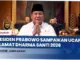 Presiden Prabowo Sampaikan Ucapan Selamat Dharma Santi 2026