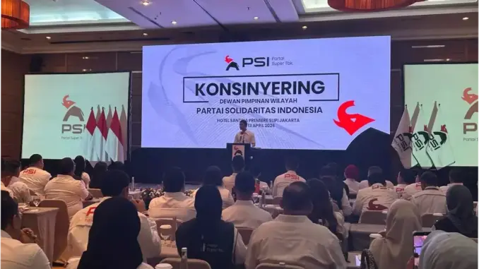 PSI Ungkap Pembentukan DPC Capai 74 Persen, Target Rampung Hingga Desa 2026