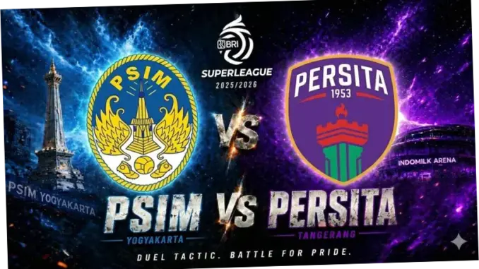 PSIM Yogyakarta VS Persita: Pertandingan Sengit di BRI Super League 2025/26