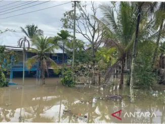 Ratusan Rumah di Kota Bengkulu Terendam Banjir Akibat Hujan Deras